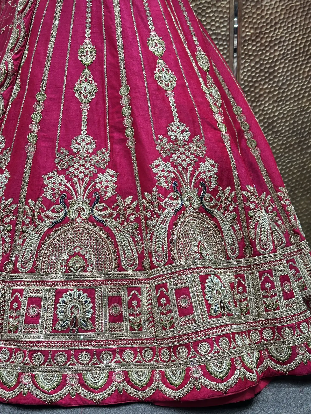 Latest Pink Bridal Lehenga